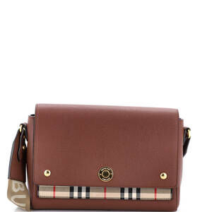 Burberry Note Crossbody Bag Leather #244850B11B